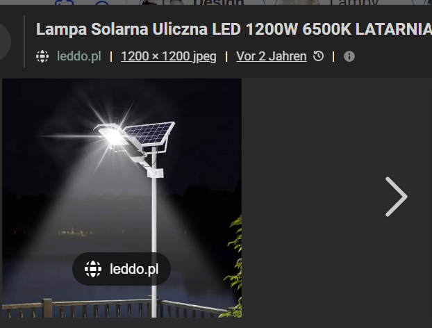 Przykładowa lampa